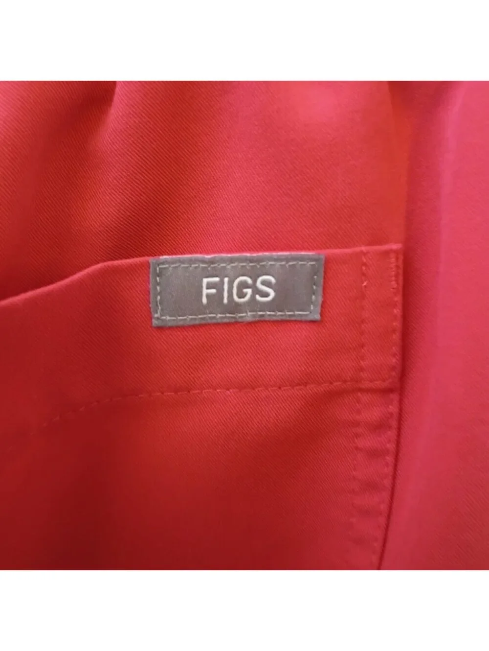 FIGS Technical Collection Reddish Orange Scrub Pants Medium Tall
